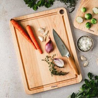 JK Adams Maple Prep Cutting Board with Juice Groove