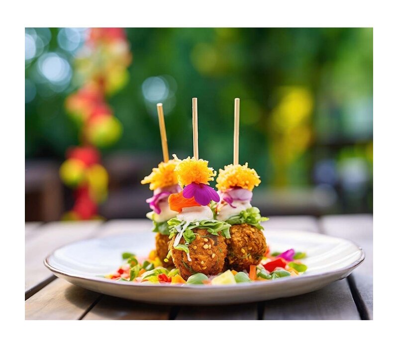 HIC Kitchen 4" Bamboo Skewer- Pack of 100