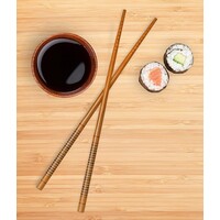 Helen's Asian Kitchen Silk Wrapped Chopsticks 5 Pairs
