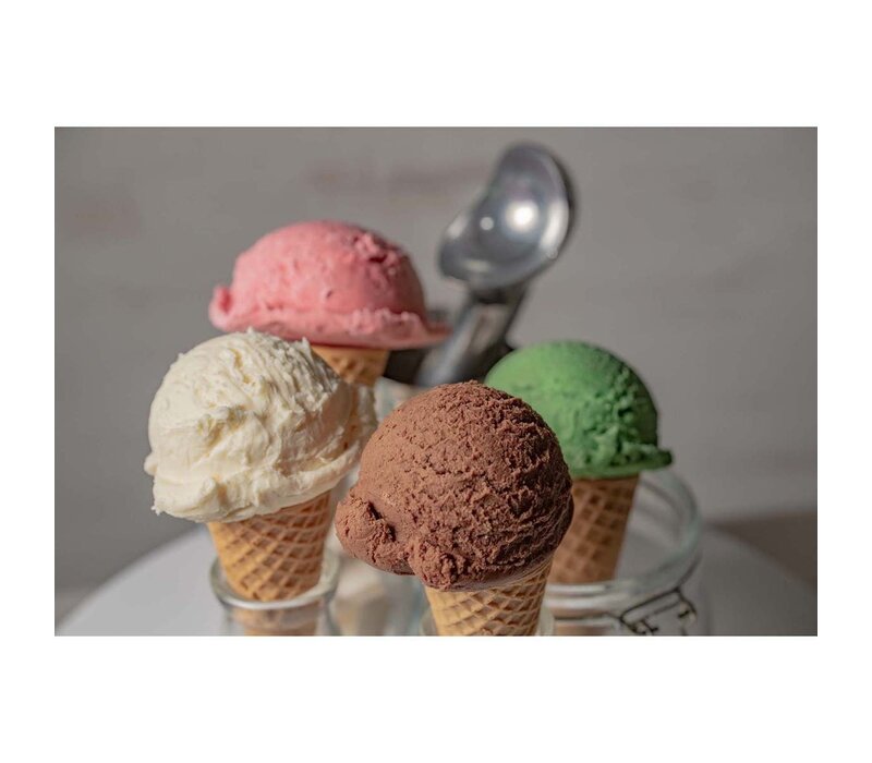 HIC Kitchen Anti Freeze Ice Cream Scoop