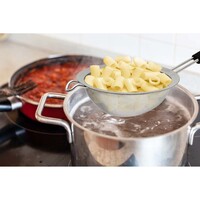 HIC Kitchen 8" Mesh Strainer with Silicone Handle