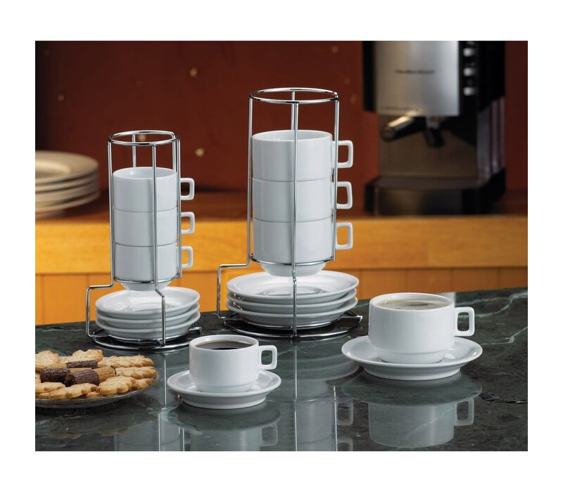 HIC, Stackable Cappuccino Mug Set