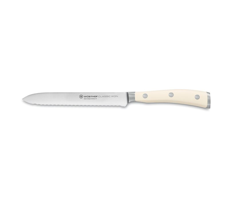 Wusthof Classic IKON 5" Serrated Utility Knife