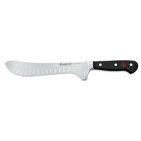 Wusthof Classic 8" Artisan Butcher Hollow Edge, Black Handle