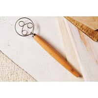 HIC, King Arthur Baking Company Baker's Batter Whisk, Triple-Loop