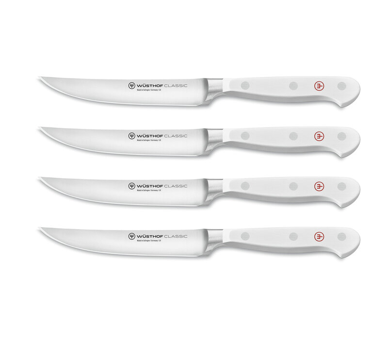 Wusthof, Classic 4 Piece Steak Knife Set, Wild Blueberry