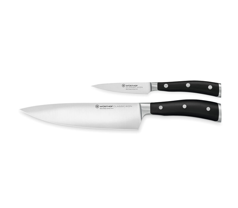 Wusthof Classic Ikon 2 Piece Chef's Set