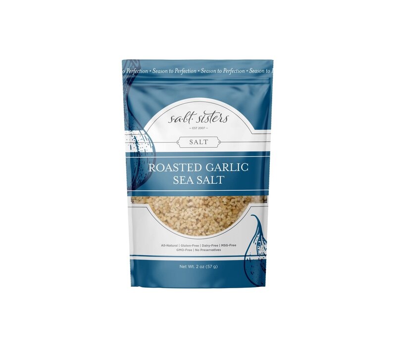 S.A.L.T. Sisters Roasted Garlic Sea Salt- 2oz