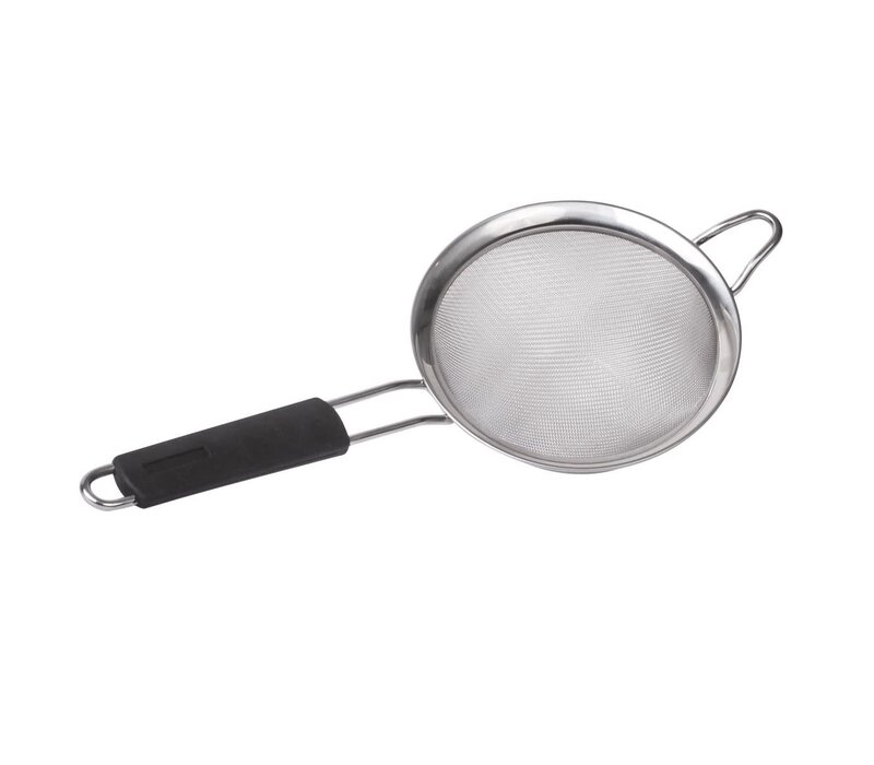 HIC Kitchen 6" Mesh Strainer with Silicone Handle