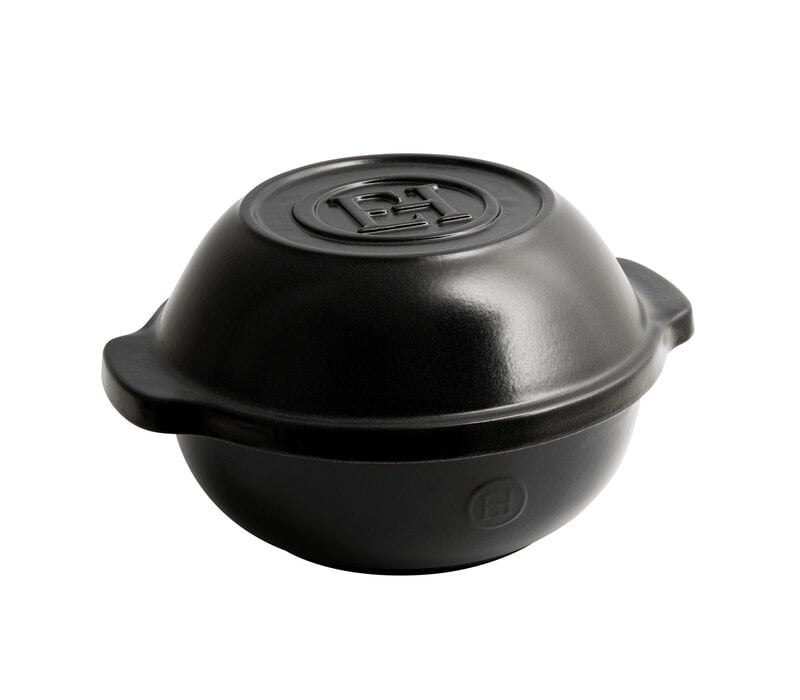 Emile Henry, Bread Pot 9.5" 2.1Qt. Burgundy
