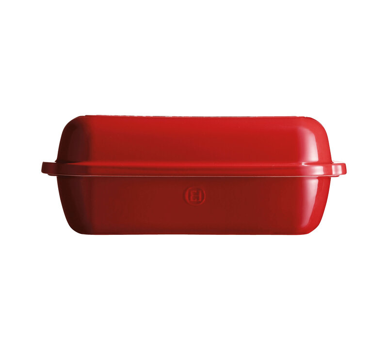 Emile Henry, Large Loaf Bread Baker, Pullman Burgandy