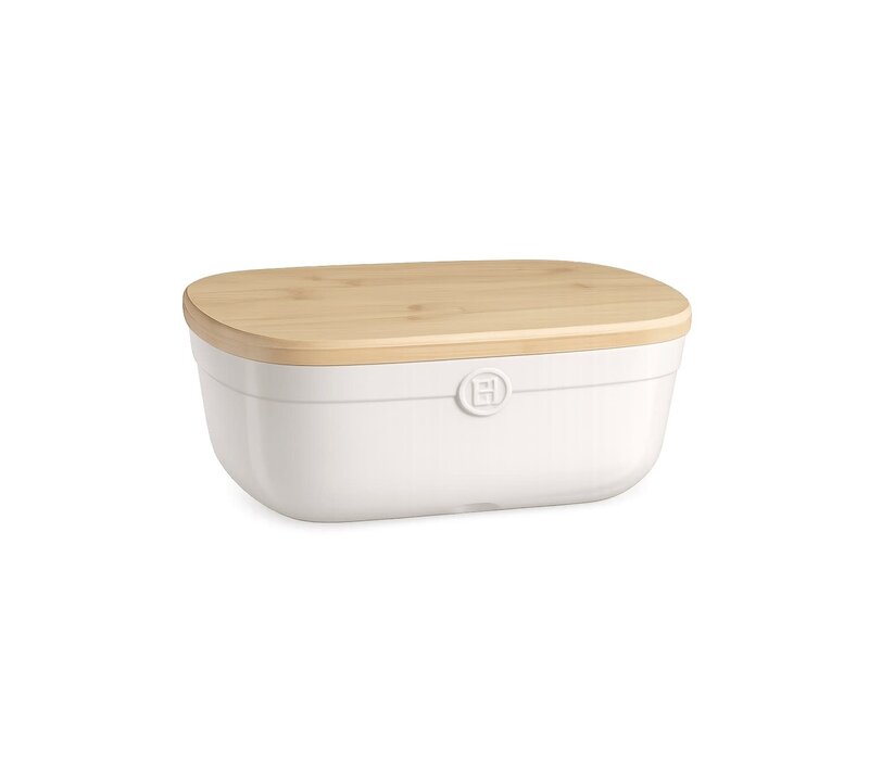 Emile Henry Bread Box, Clay