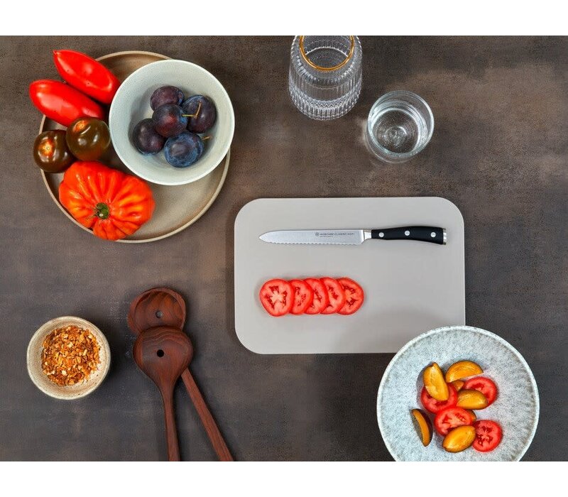 Wusthof Classic IKON 5" Serrated Utility Knife