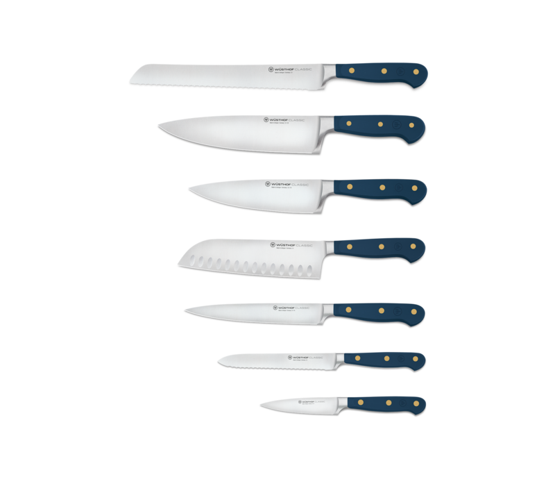 Wusthof Classic Wild Blueberry 8Pc Block Set