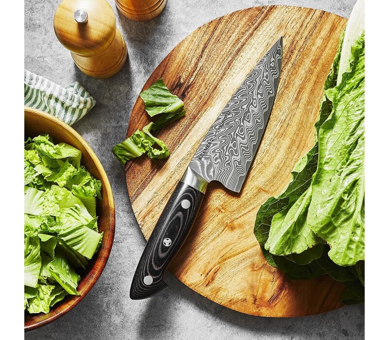 ZWILLING, Kramer Euroline, 6" Chef's Knife, Stainless Damascus