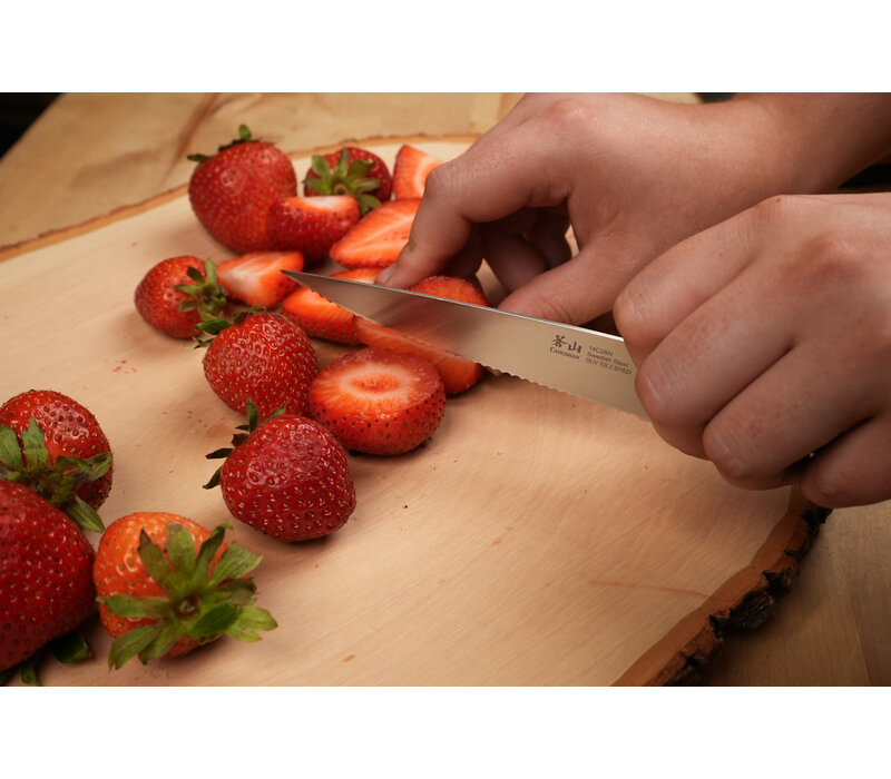 Cangshan, OLIV Series 5in Serrated Utility Knife