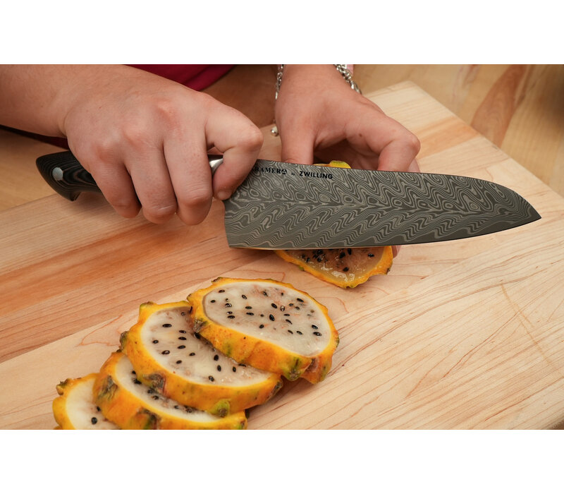 ZWILLING, Kramer Euroline, 7" Santoku, Stainless Damascus