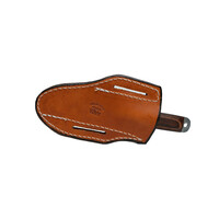 Anza, Nute Fixed Blade, Wood/Bone Handle, Pancake Sheath