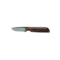 Anza, Work Knife, Walnut, Pancake Sheath