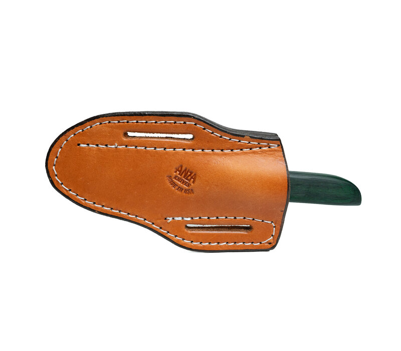 Anza, Work Knife Lucky Green Fixed Blade