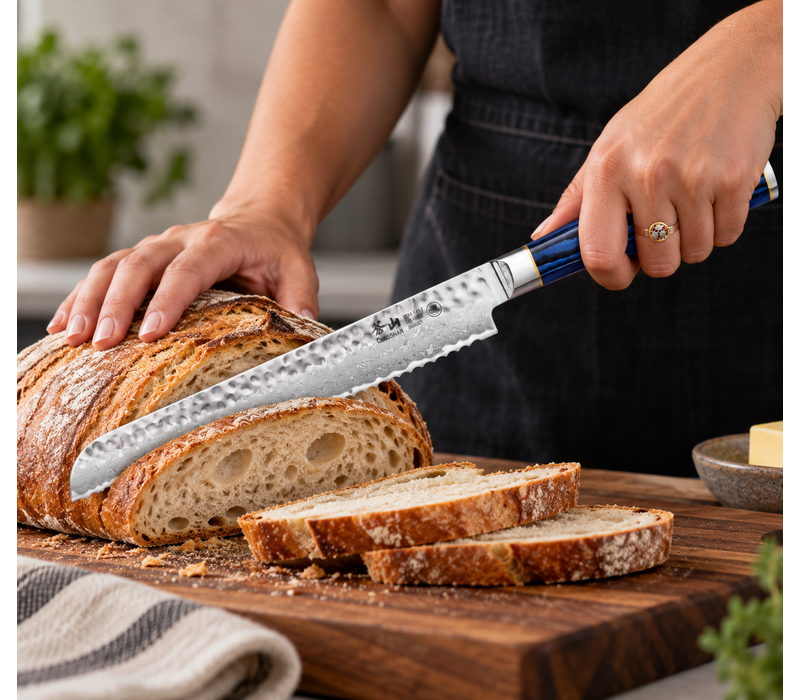 Cangshan Kita Series, 9in Bread Knife w/ Sheath