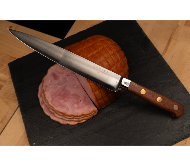 Lamson, Walnut Series 8″ Premier Forged Carving Knife