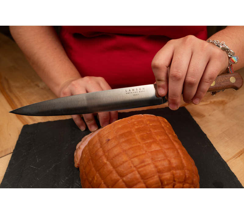 Lamson, Walnut Series 8″ Premier Forged Carving Knife