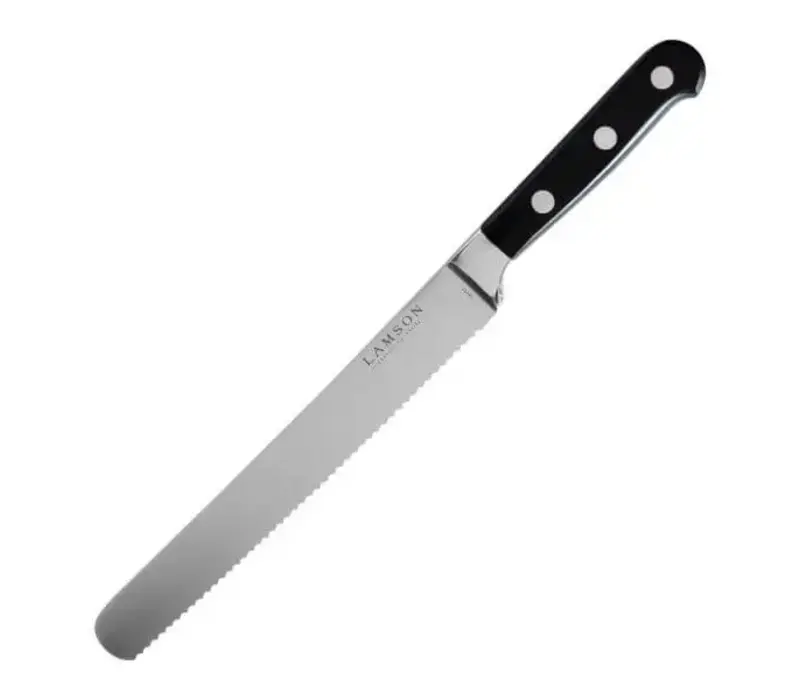 Lamson MIDNIGHT 8" Premier Forged Serrated Bread Knife