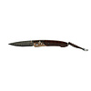 William Henry William Henry - B10 "Red Creek" Folder, Copper Wave Damascus, Mokume/Snakewood Handle