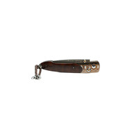 William Henry - B10 "Red Creek" Folder, Copper Wave Damascus, Mokume/Snakewood Handle