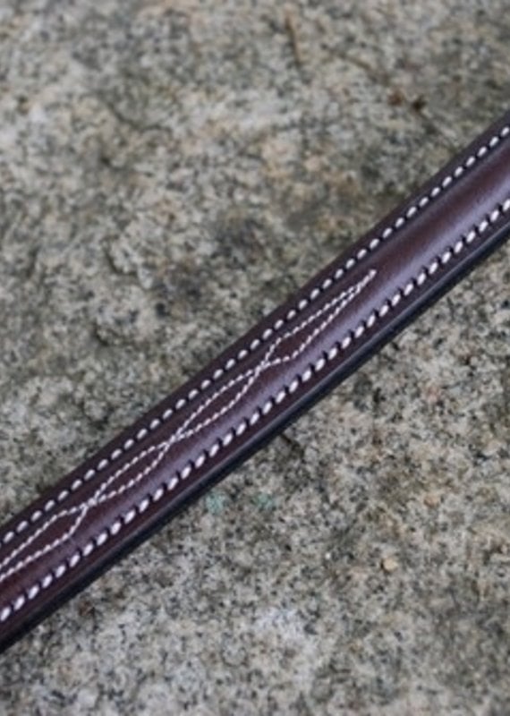Red Barn Bridlework Red Barn Round Raised Fancy Stitched Standing Martingale