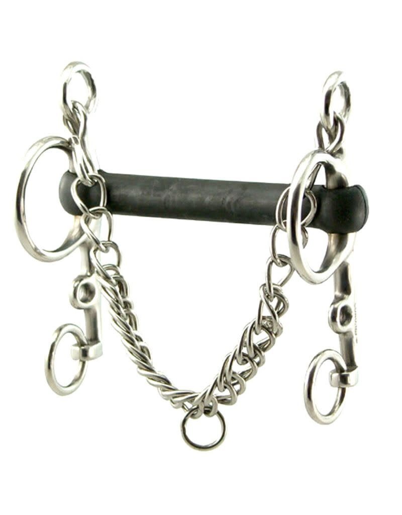 coronet Coronet Hard Rubber Mullen Pelham Bit