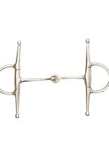 Centaur Full Cheek Eggbutt Triangle Mouth Snaffle - 5"