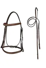 Arc de Triomphe ADT Imperial Padded Bridle Raised Fancy Stitched Reins