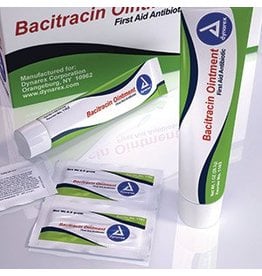 Bacitracin Ointment .9g packets 144 pack per box single