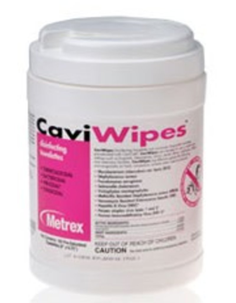 Cavacide Disinfectant Wipes 160/canister single