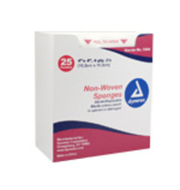 Non-Woven Sponge- Sterile 4" x 4" 2's single Clearance Damaged
