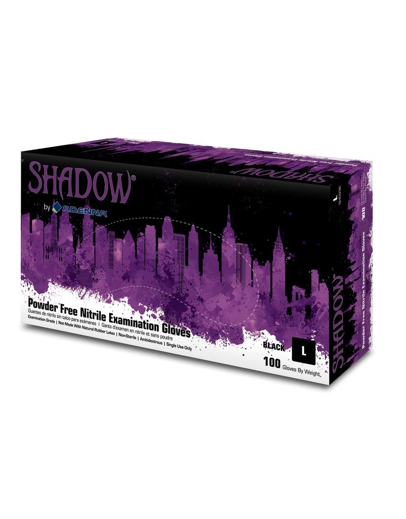 Adenna Shadow Nitrile Gloves Single box