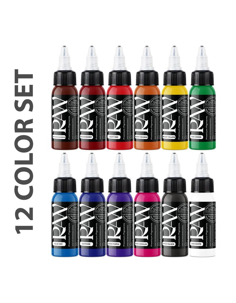 Raw Pigments Raw Basic Set (12 pc)