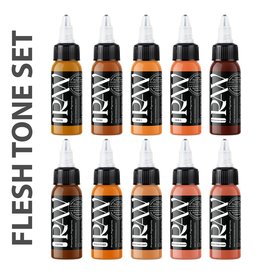 Raw Pigments Raw Flesh Tone Set (10 pc)