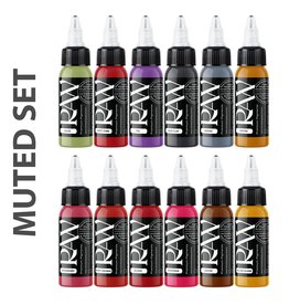 Raw Pigments Raw Muted Set (12 pc)