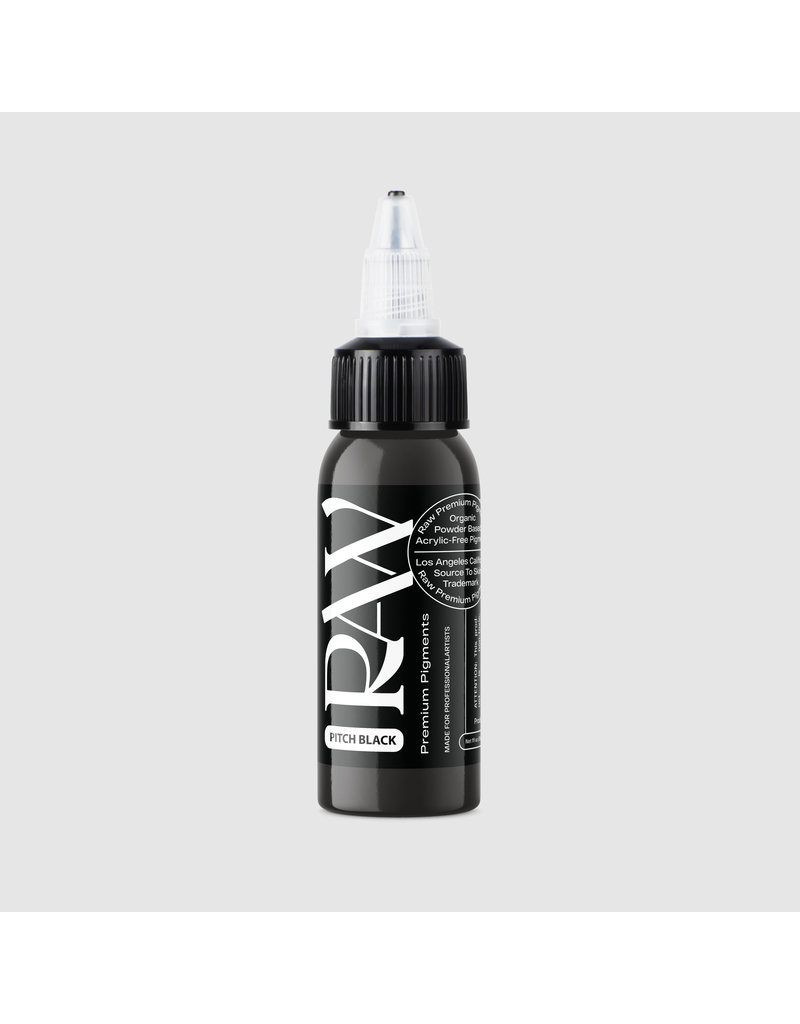 Raw Pigments Raw Pitch Black