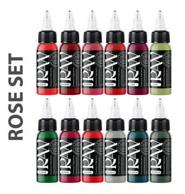 Raw Pigments Raw Rose Set (12 pc) 2 oz