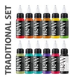 Raw Pigments Raw Traditional Set (12 pc)
