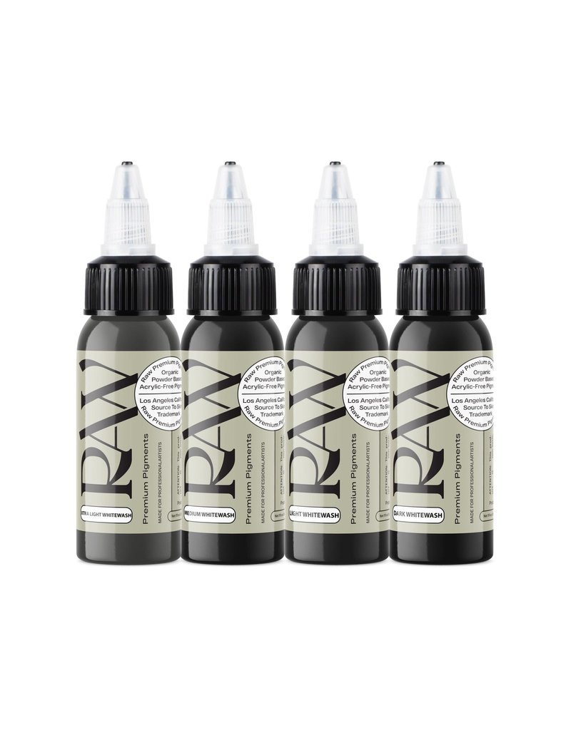 Raw Pigments Raw White Wash Set