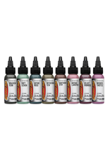 Eternal Tattoo Supply Eternal Gia Rose Nightshades 1 oz Set (8 colors)