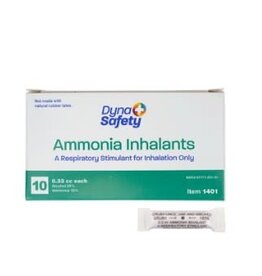 Dynarex Smelling Salts (10/box) single