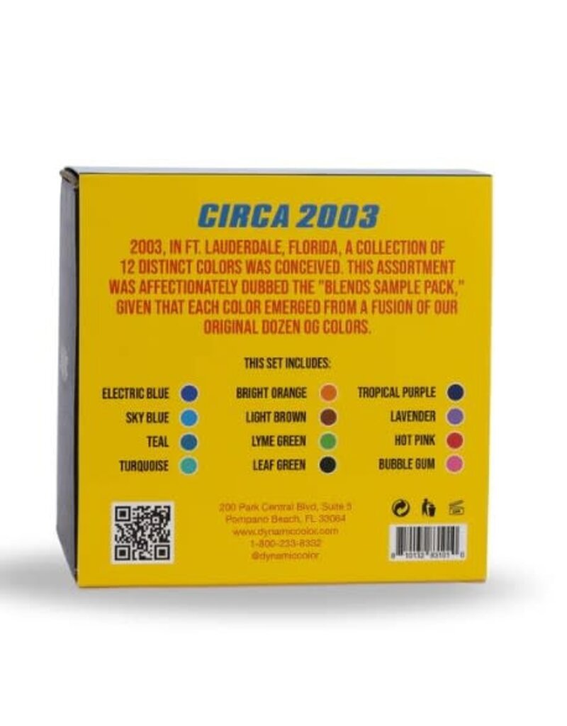 Dynamic Dynamic Circa 2003 Color Set 1 oz (12 pcs)
