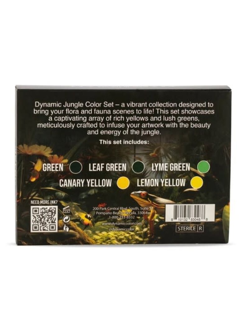 Dynamic Dynamic Jungle Color Set 1 oz (5 pcs)