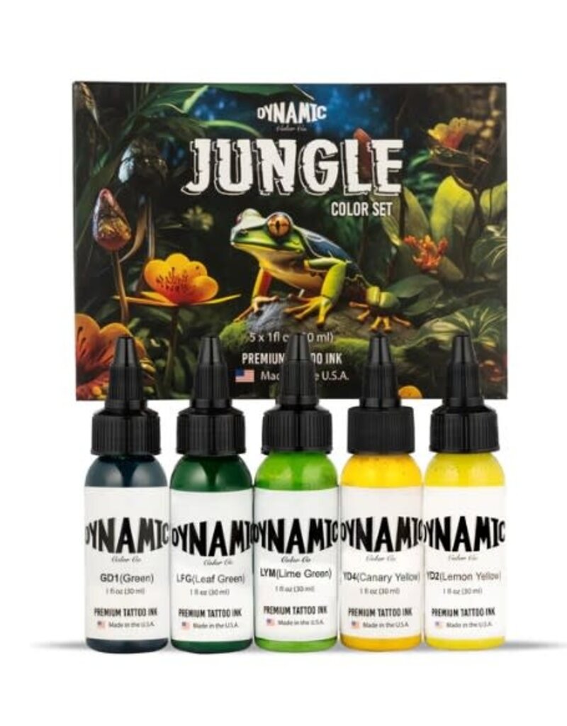 Dynamic Dynamic Jungle Color Set 1 oz (5 pcs)